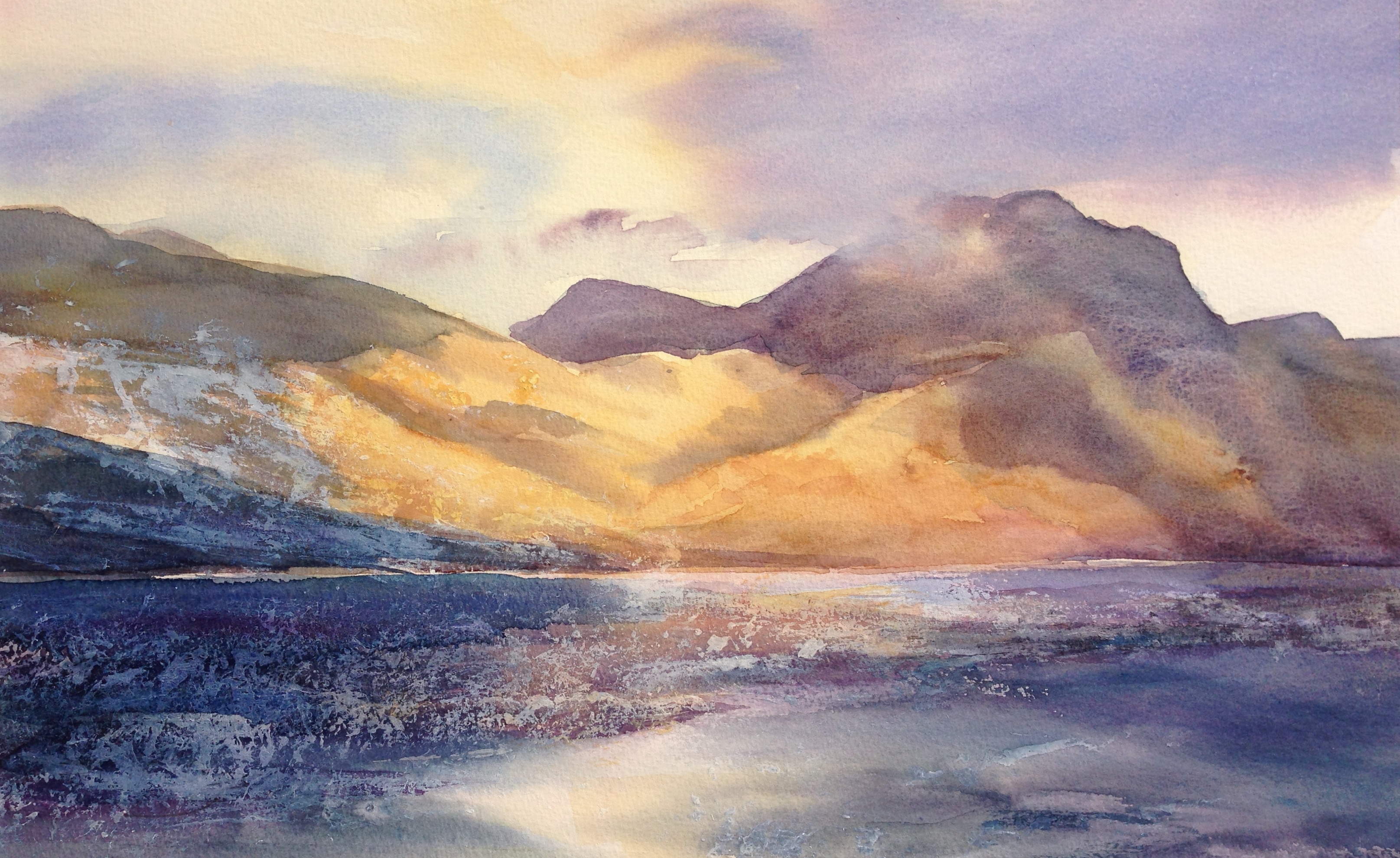 Light on Slioch and Loch Maree