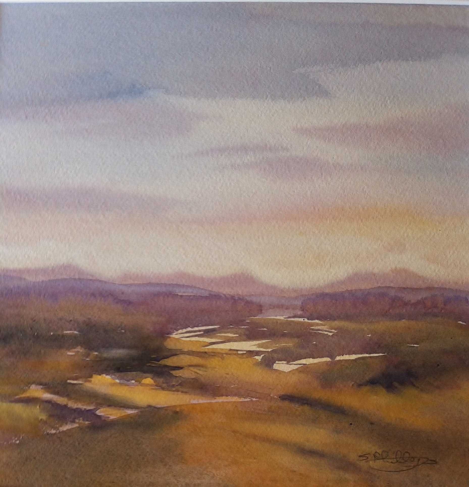 A soft day over E Lothian fields 